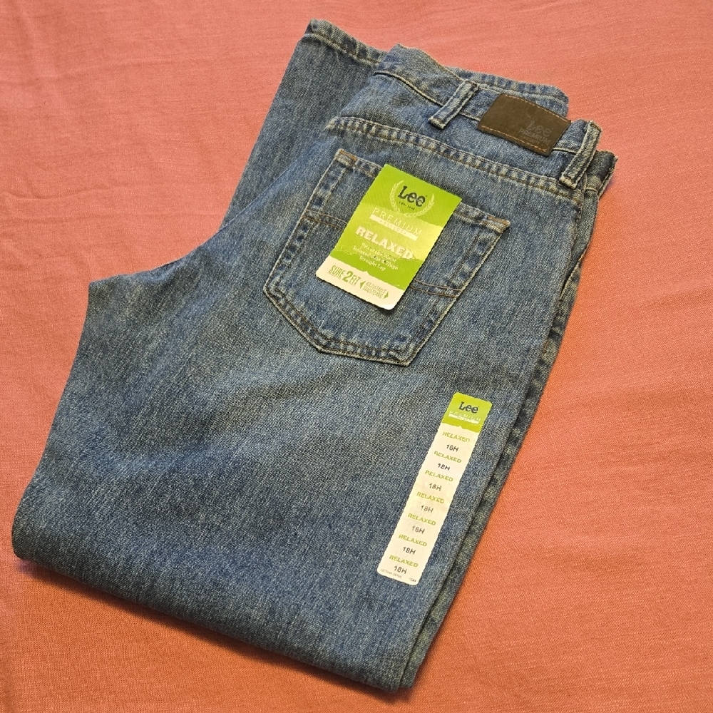 LEE  RELAXED JEANS 18HUSKY